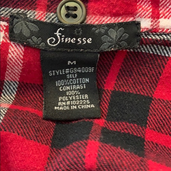 Flannel Red/Black - Picture 6 of 6